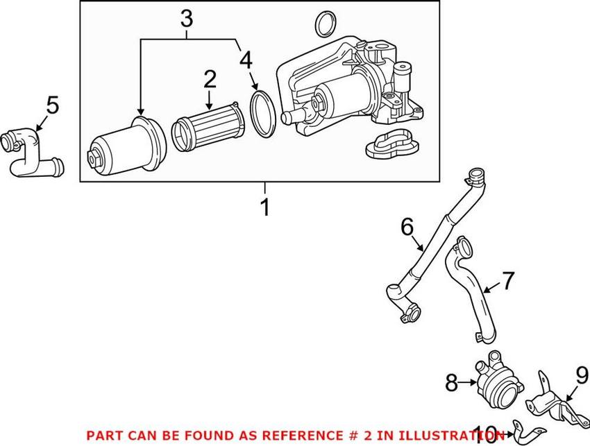 Mercedes Auto Trans Filter 2463772300